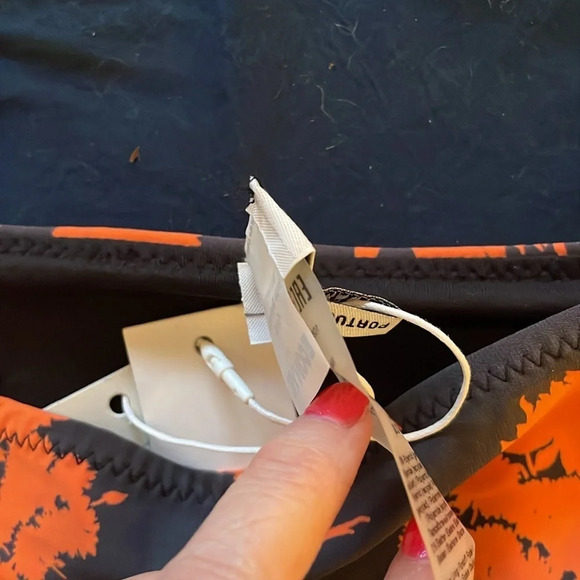 GANNI Recycled Matte Bikini Bottoms in Phantom NWT Size 44 - Picture 2 of 11